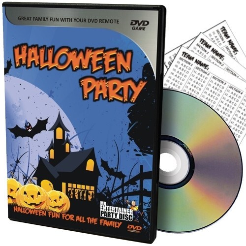 Halloween party dvd quiz - party,